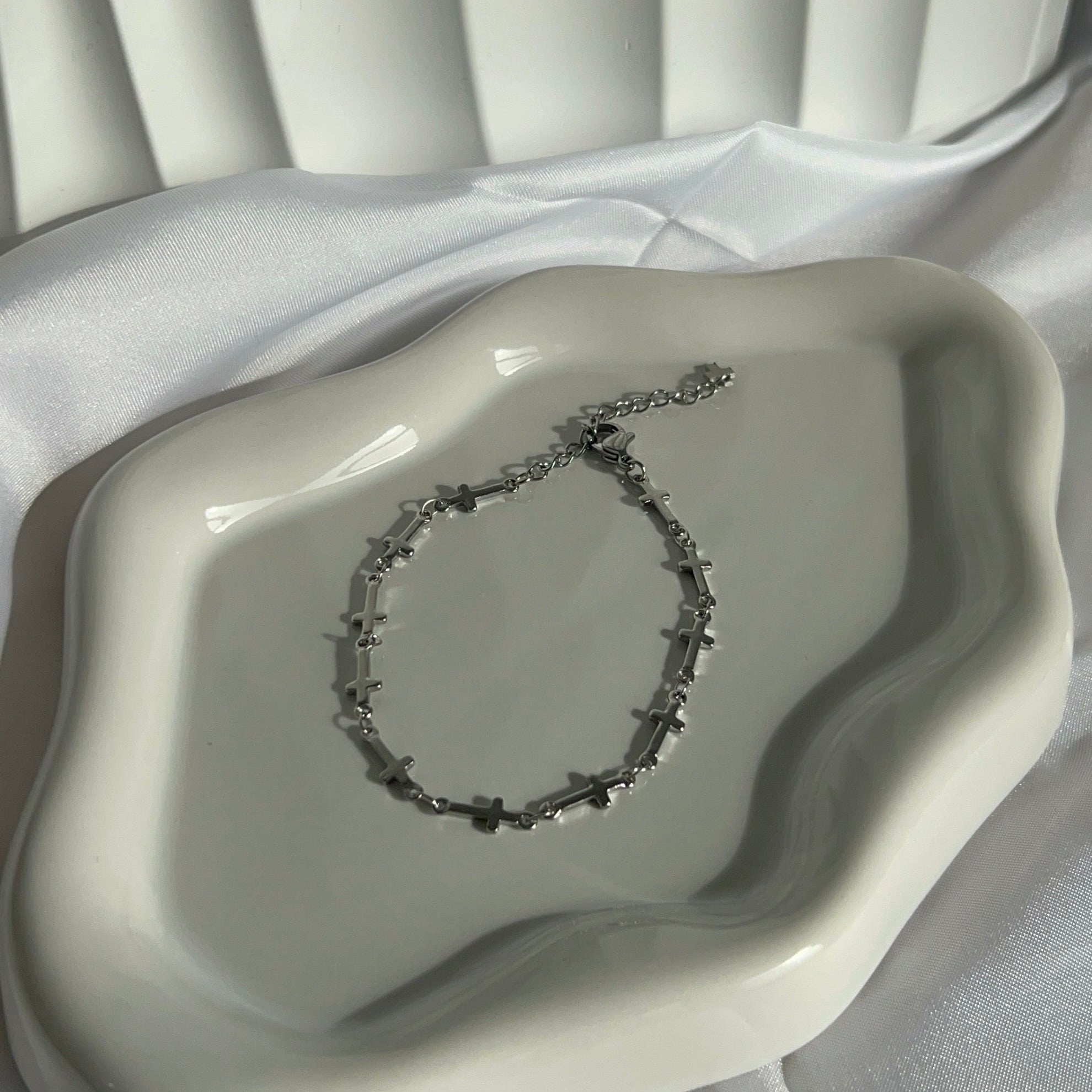 Coco Bracelet - Silver Stainless Steel