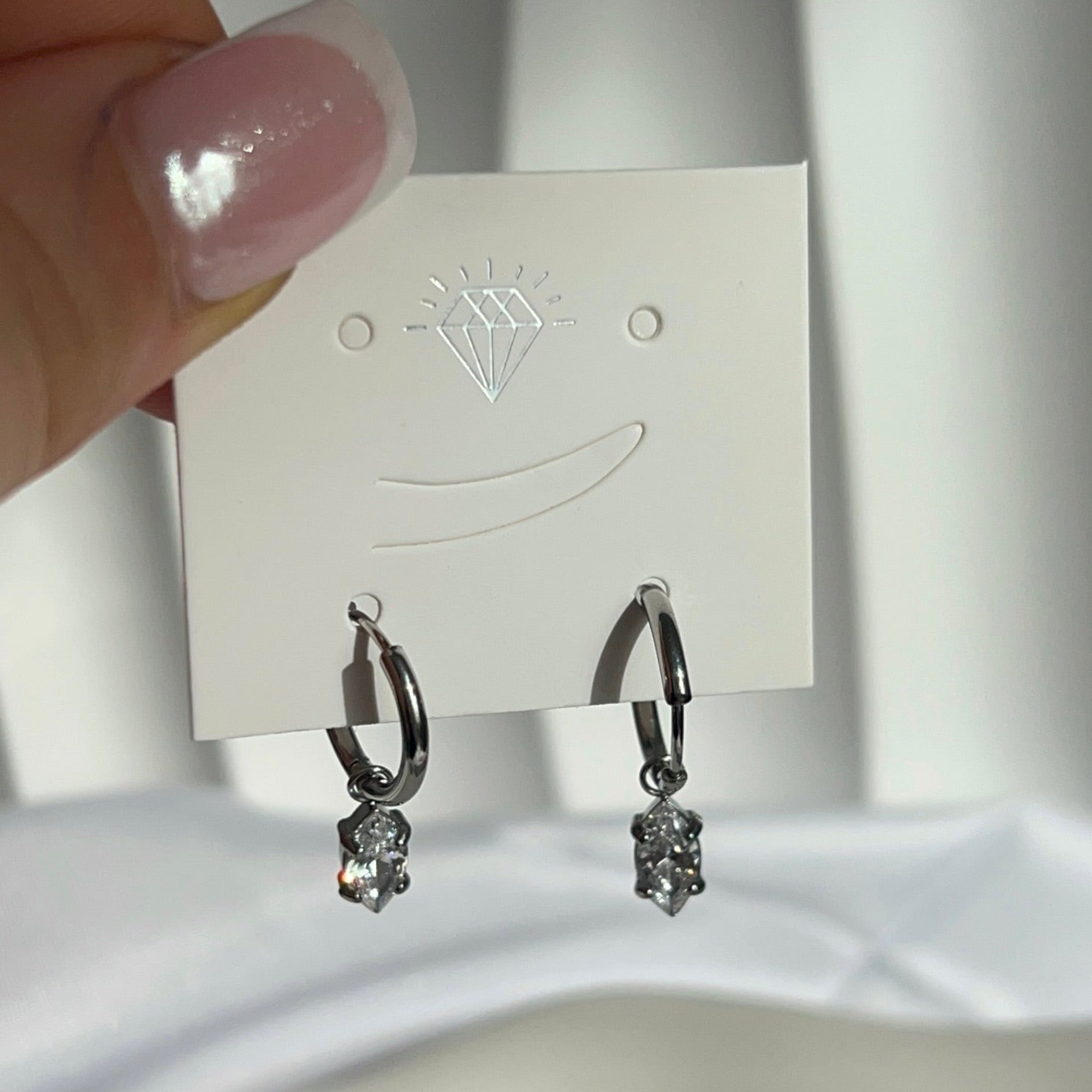 Sienna.G Earrings - Silver Stainless Steel