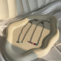 Nicoletta Customisable Birthstone Bracelet - Silver Stainless Steel