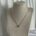 Chantelle Necklace - 14k Gold Plated Stainless Steel