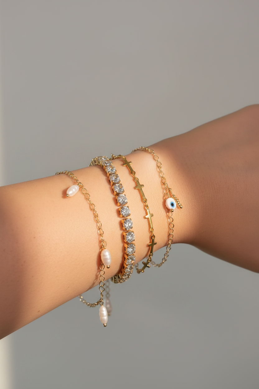 Bracelet Stack - Clean Background