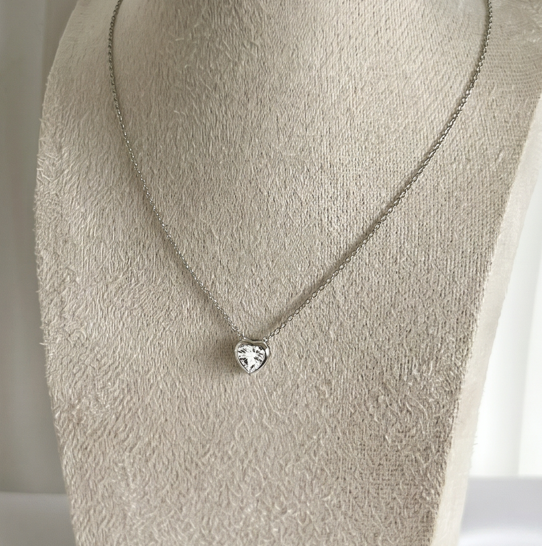 Chantelle Necklace - Silver Stainless Steel